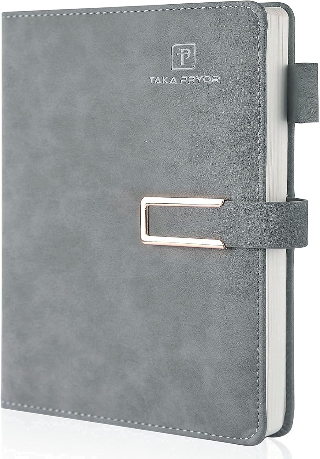 Ruled Journal Notebook Hardcover - Magnetic Clasp A5 Lined Notebook with Pen Loop & 120 GSM Thick Paper