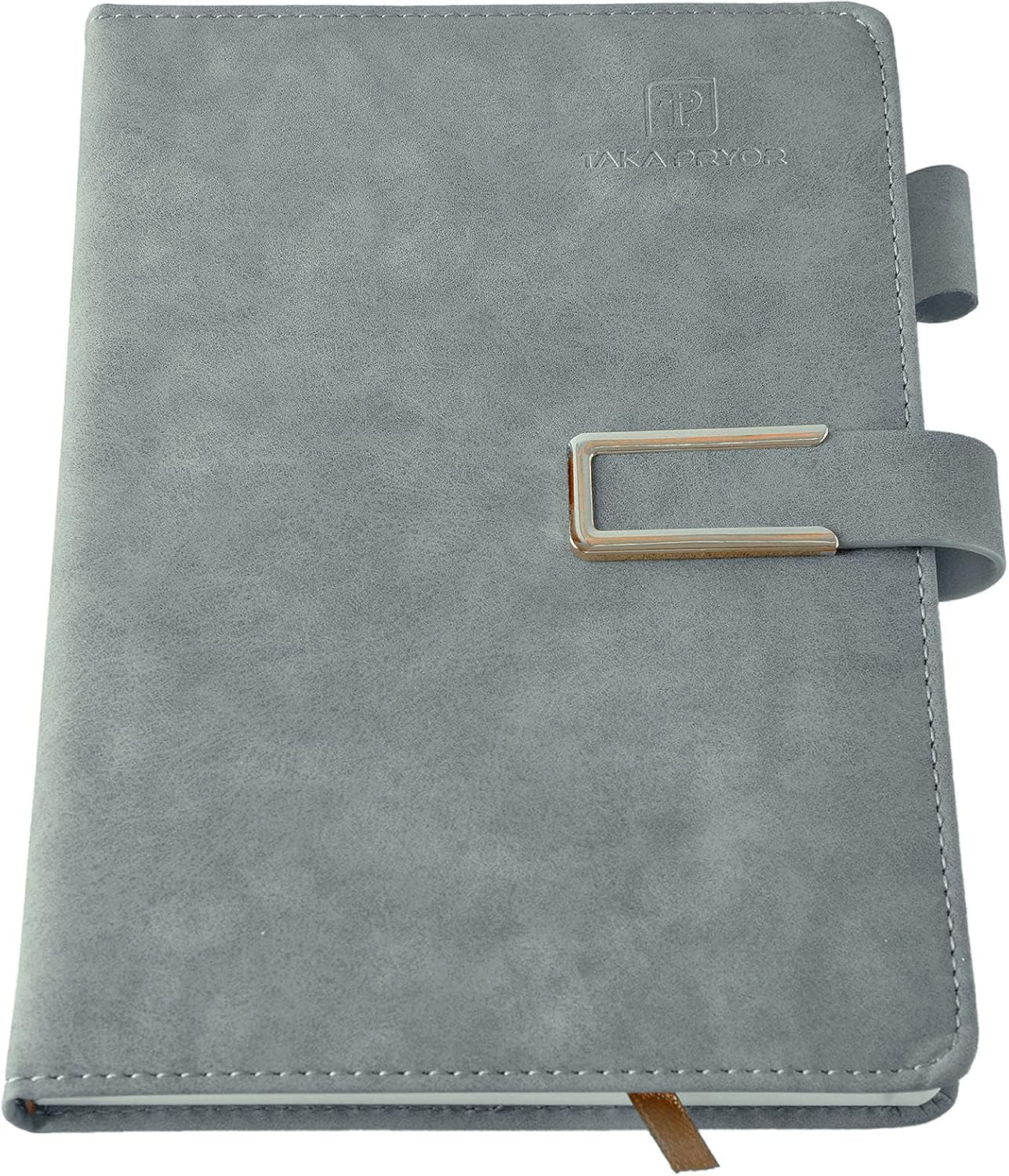 Ruled Journal Notebook Hardcover - Magnetic Clasp A5 Lined Notebook with Pen Loop & 120 GSM Thick Paper
